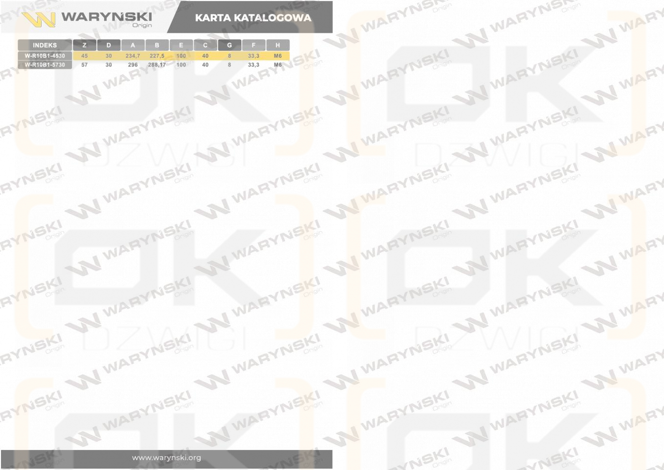 Цепное колесо, закаленное 10B1 (R1 5/8) Z-26 отверстие 30 мм, Waryński