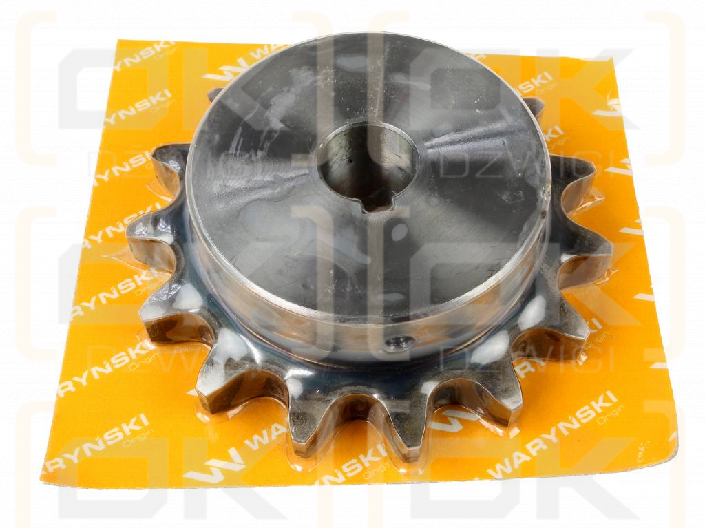 Koło łańcuchowe, hartowane 16B1 (R1 1) Z-18 otwór 48mm, Waryński