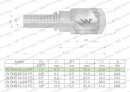 Zakucie hydrauliczne oczkowe RNR DN06 1/4