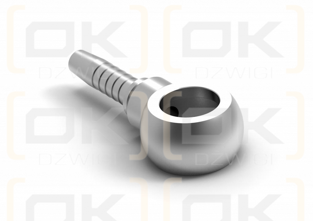 Zakucie hydrauliczne oczkowe RNR DN13 1/2