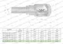Zakucie hydrauliczne oczkowe RNR DN13 1/2