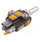 Rozdzielacz hydrauliczny 1-sekcyjny max przepływ 40L sterowany na linkę Waryński