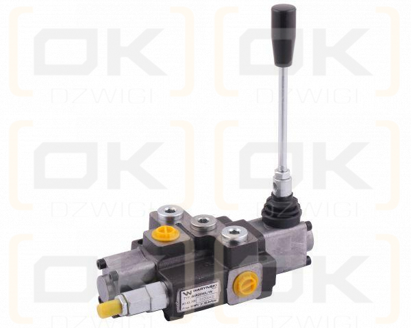 Rozdzielacz hydrauliczny 1-sekcyjny (sekcja nurnikowa) max przepływ 40L Waryński
