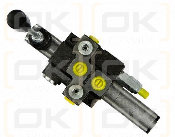 Rozdzielacz hydrauliczny 1-sekcyjny max przepływ 40L  z sekcją pływającą Waryński