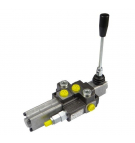 Rozdzielacz hydrauliczny 1-sekcyjny max przepływ 40L  z sekcją pływającą Waryński