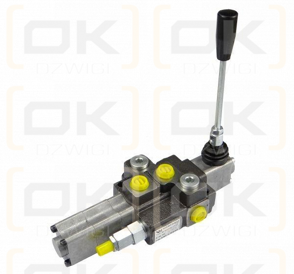 Rozdzielacz hydrauliczny 1-sekcyjny max przepływ 40L  z sekcją pływającą Waryński