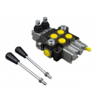 Rozdzielacz hydrauliczny 2-sekcyjny max przepływ 40L  Waryński