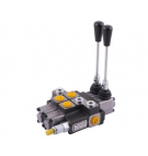 Rozdzielacz hydrauliczny 2-sekcyjny max przepływ 40L (1-sekcja nurnikowa) Waryński