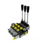 Rozdzielacz hydrauliczny 3-sekcyjny max przepływ 40L  Waryński