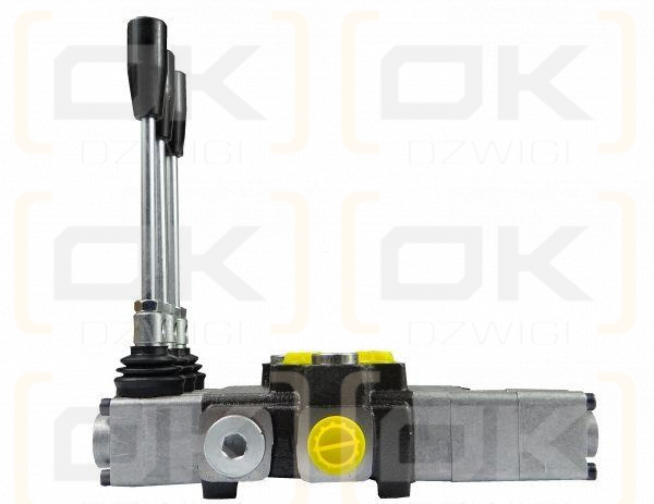 Rozdzielacz hydrauliczny 3-sekcyjny max przepływ 40L 1-sekcja pływająca  Waryński