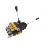 Rozdzielacz hydrauliczny 3-sekcyjny max przepływ 40L (2 sekcje x 1 dźwignia + 1 sekcja x 1 dźwignia) Waryński