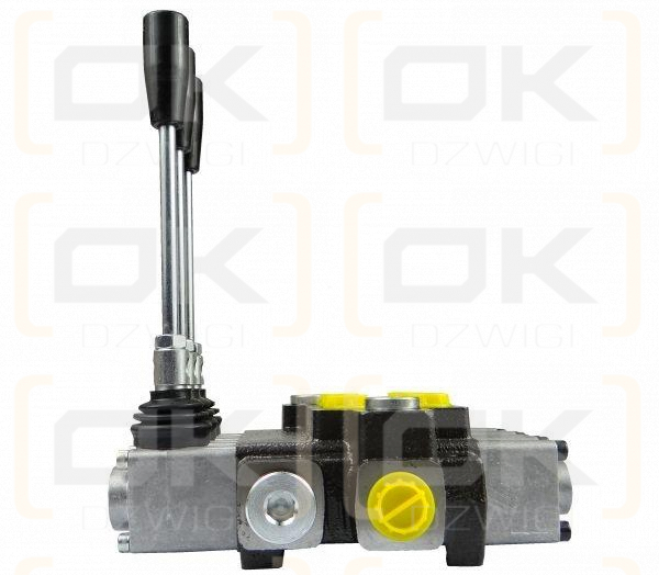Rozdzielacz hydrauliczny 3-sekcyjny max przepływ 40L z zatrzaskami Waryński
