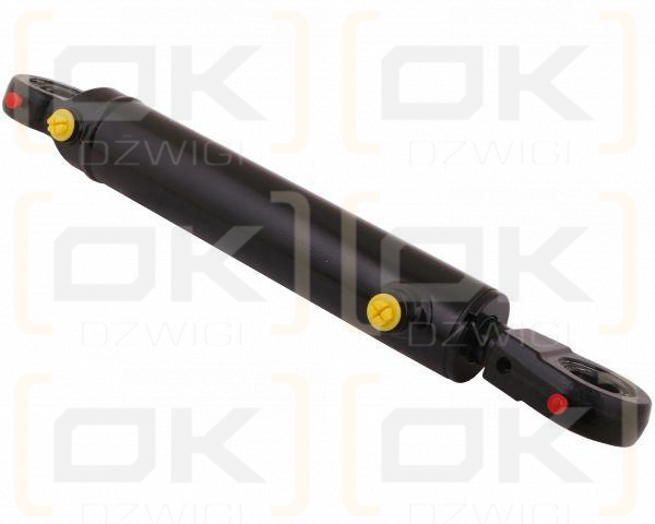 Cylinder hydrauliczny - siłownik dwustronny wspomagania CJF-50/28/200Z (sworzeń 30mm) Bizon Waryński