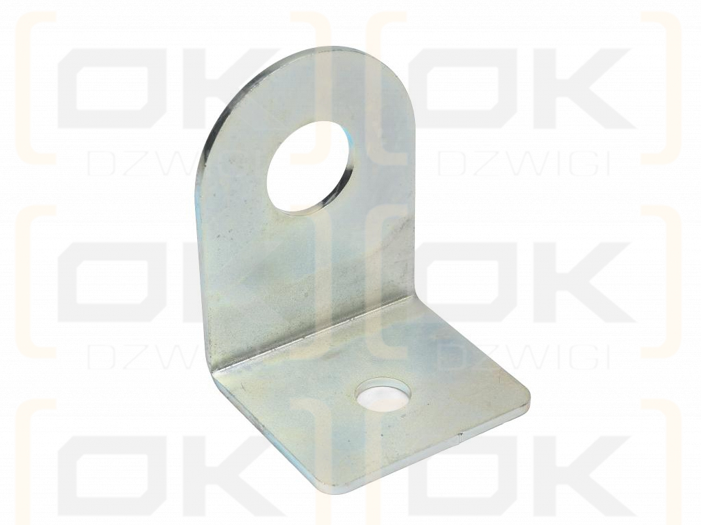Soporte simple (placa) para conectores rápidos largos con contratuerca M22x1,5 EURO Waryński