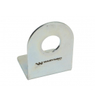 Single bracket (plate) for long quick connectors with locknut M22x1.5 EURO Waryński