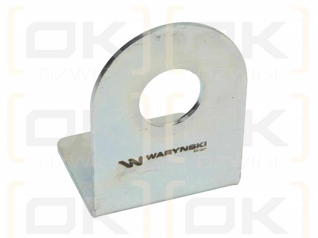 Soporte simple (placa) para conectores rápidos largos con contratuerca M22x1,5 EURO Waryński