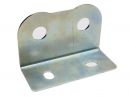 Double bracket (plate) for long quick connectors with locknut M18x1.5 EURO Waryński