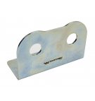 Double bracket (plate) for long quick connectors with locknut M18x1.5 EURO Waryński