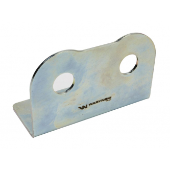 Double bracket (plate) for long quick connectors with locknut M18x1.5 EURO Waryński