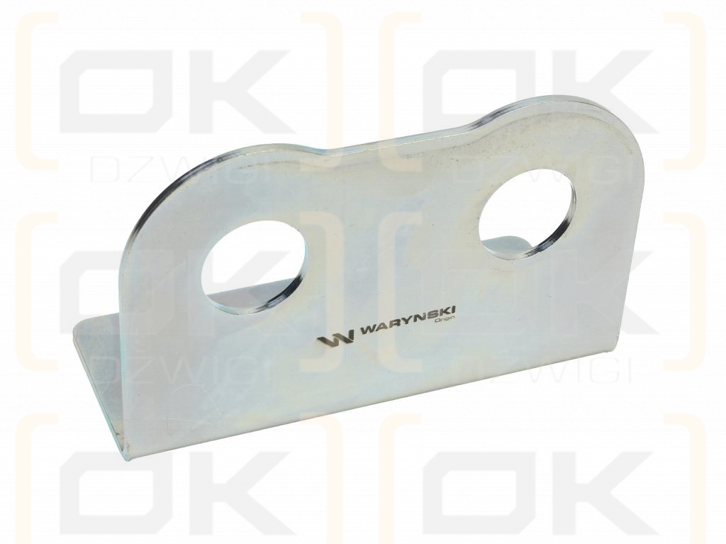 Uchwyt (tablica) podwójny dla szybkozłączy long z przeciwnakręką M22x1.5 EURO Waryński