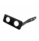 Wspornik gniazd szybkozłączy hydraulicznych w ciągniku Ursus C-330 Waryński