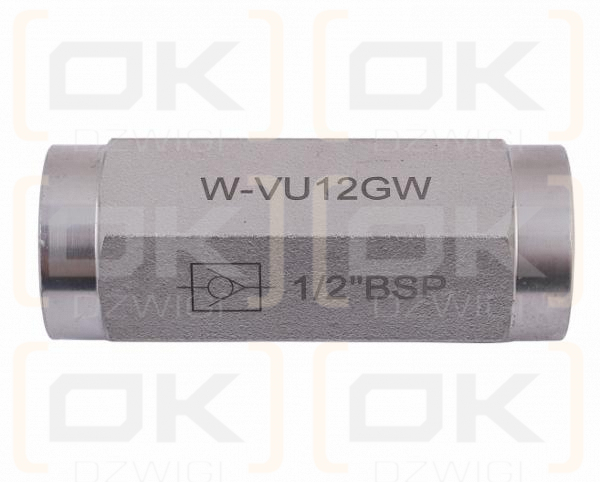 Check valve W-VU12GW 1/2"BSP Waryński