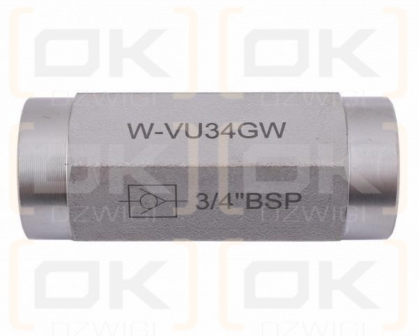 Zawór zwrotny W-VU34GW 3/4
