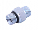 Złącze hydrauliczne proste BB (przyłączka) M18x1.5 (12L) x 3/8