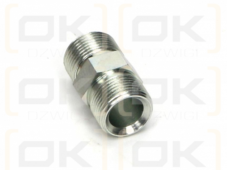 Zlaczka prosta M22x1.5 (pasuje do Karcher) do laczenia wezy cisnieniowych Warynski ( sprzedawane po 5 )