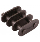 Zamek łańcucha prosta płytka Z20B-2  (R2 1.1/4) Waryński ( sprzedawane po 5 )