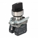 3-позиционный поворотный переключатель с контактами