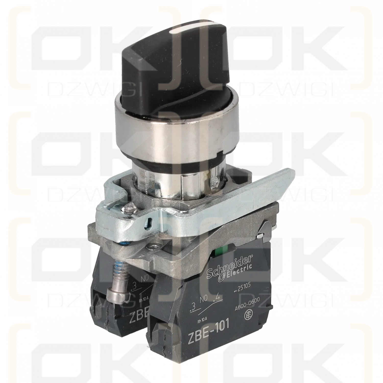 3-позиционный поворотный переключатель с контактами