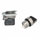 3-позиционный поворотный переключатель с контактами