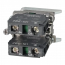 3-позиционный поворотный переключатель с контактами