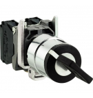 Harmony XB4 2-Position Switch, Black, Metal