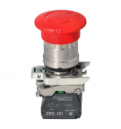 Przycisk bezpieczeństwa STOP; 22mm 1Z 1R IP66 przez obrót