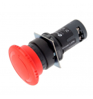 Safety button 22mm 1Z 1R IP54 by turning