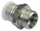 Przyłącze hydrauliczne proste BB M22x1,5-G1/2-ED z uszcz. (G1/2X22) CAST