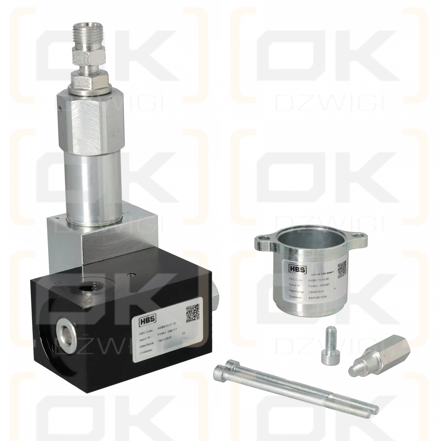 Zawór przeciążeniowy HBS A600010.07.00 Epsilon/Palfinger