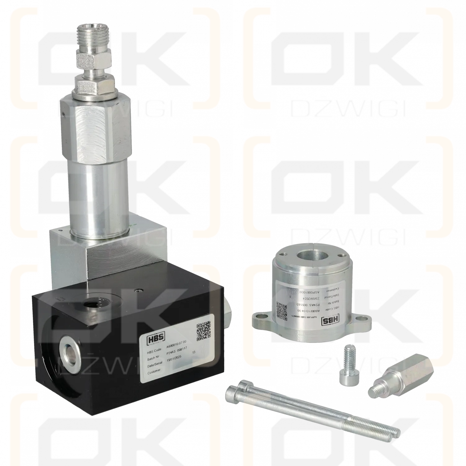 Zawór przeciążeniowy HBS A600010.07.00 Epsilon/Palfinger