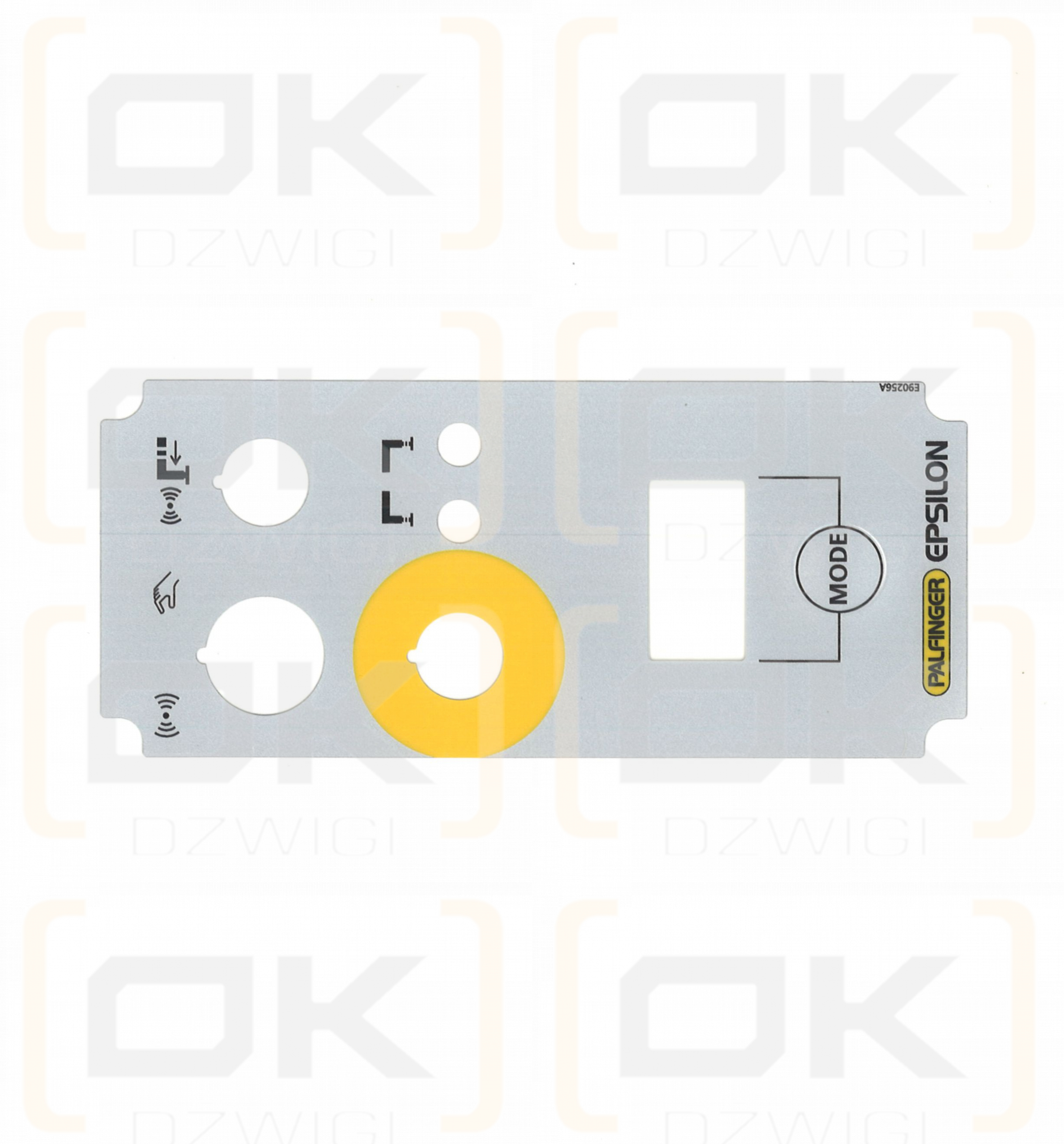 Tabliczka Palfinger RCE z ISL-L dla YE80156 2012