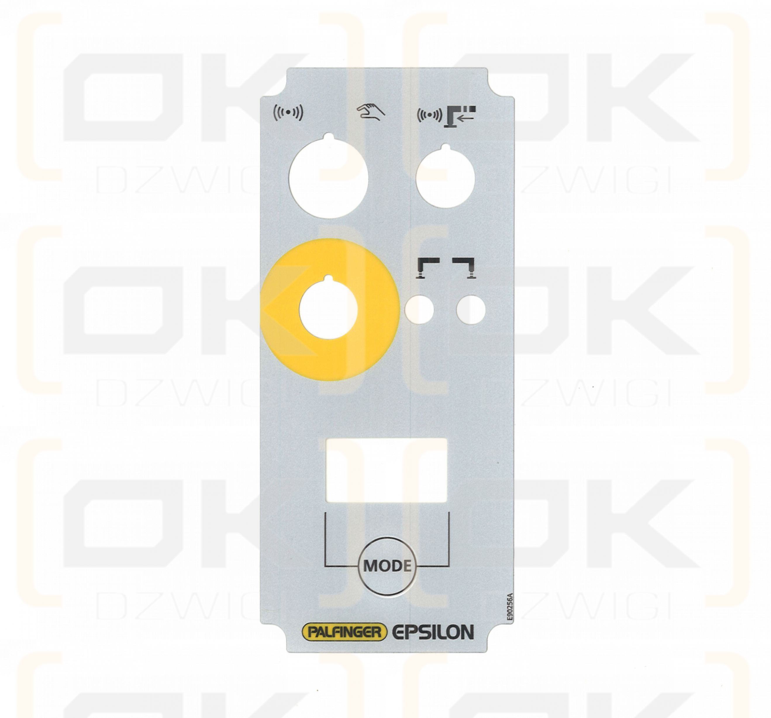 Tabliczka Palfinger RCE z ISL-L dla YE80156 2012