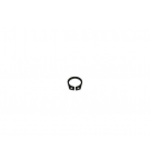 Pierścień Segera zewnętrzny Z15 ( sprzedawane po 50 )