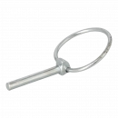 Splintbolzen mit Ring ST OC 6x45mm