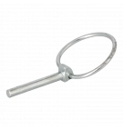 Splintbolzen mit Ring ST OC 6x45mm