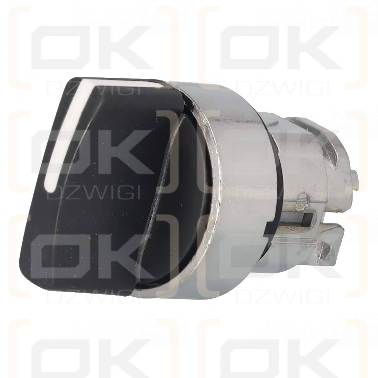 Napęd przełącznika 3 położeniowy czarny z samopowrotem