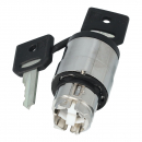 Conmutador rotativo de llave, 3 posiciones