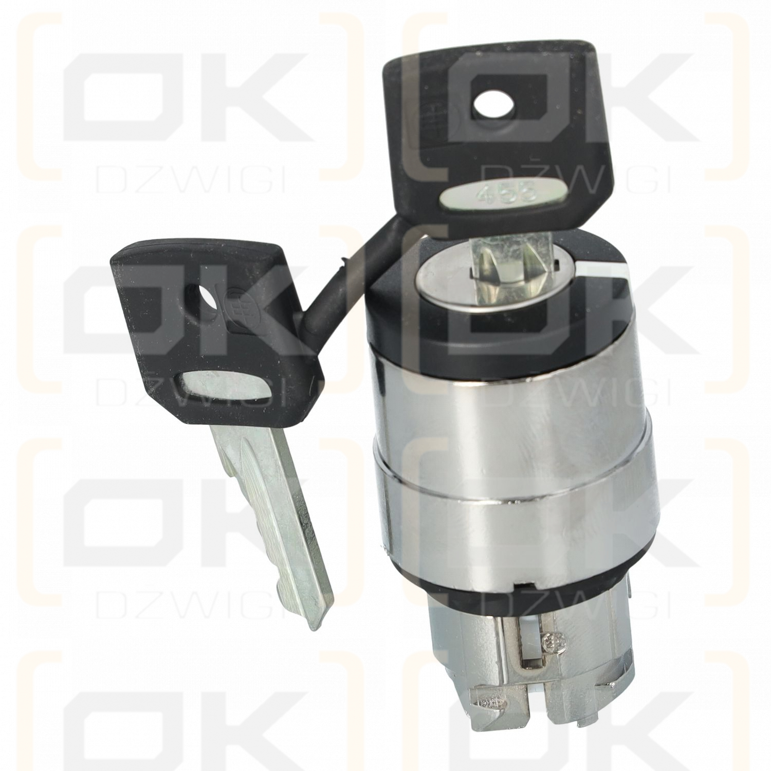 Conmutador rotativo de llave, 3 posiciones