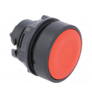 Red button drive with spring return