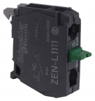 NO auxiliary switch mounted to the rear wall